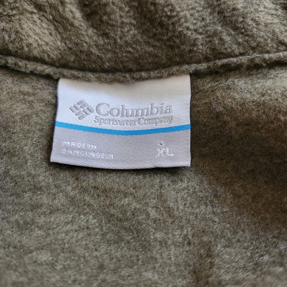 NWT Columbia Steens Mountain Half Snap Two-Toned Fleece Pullover Men's Size XL - Picture 6 of 6